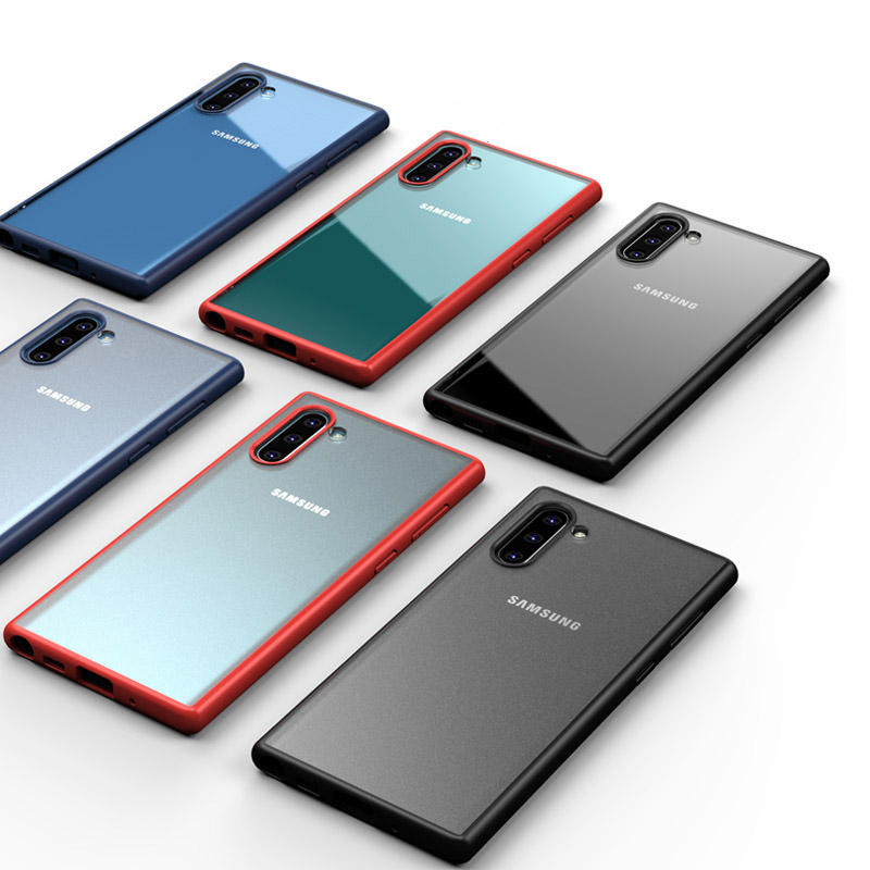Bakeey Transparante Beschermhoes voor Samsung Galaxy Note 10 Top Merken Winkel